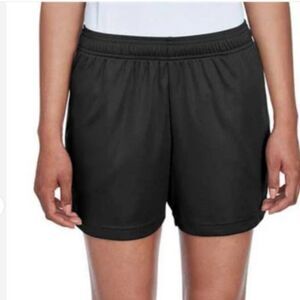 Team 365 Women's Zone Performance Athletic Shorts Black Size Medium NWT